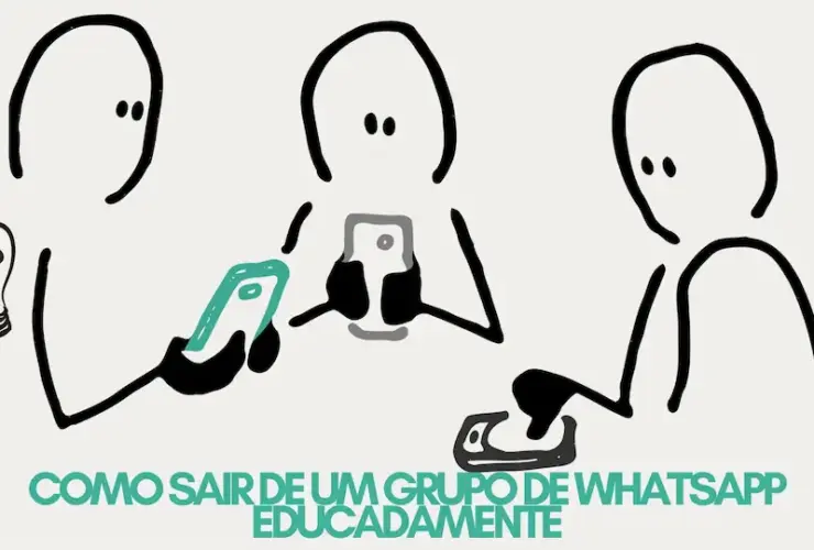 Como Criar a Mensagem Perfeita para Sair de um Grupo de WhatsApp sem Causar Conflitos 51 Green and Beige Illustration Group Project Presentation