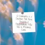 Azul e Branco Minimalista Citacao Motivacional Story