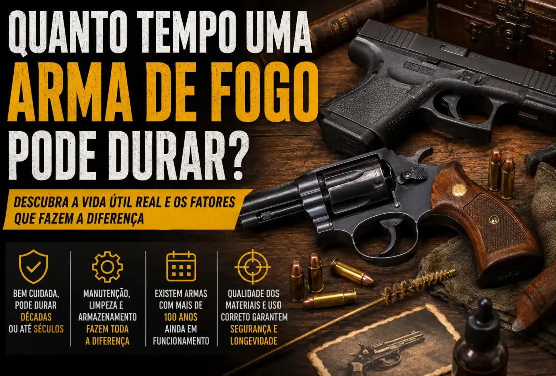 Armas de fogo tempo de duracao