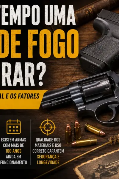Armas de fogo tempo de duracao