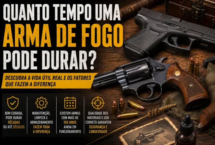Armas de fogo tempo de duracao