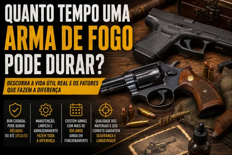 Armas de fogo tempo de duracao