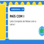 País com I: Lista Completa de Países com a Letra I