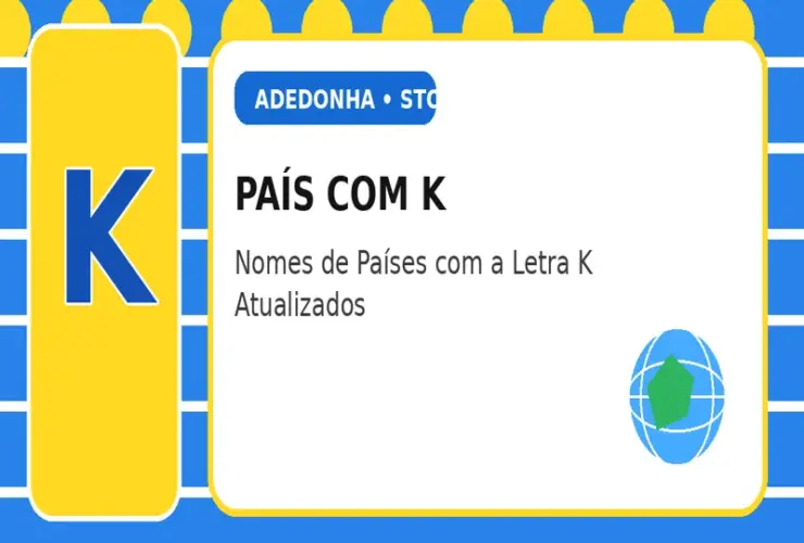País com K: Nomes de Países com a Letra K Atualizados