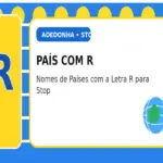 País com R: Nomes de Países com a Letra R para Stop