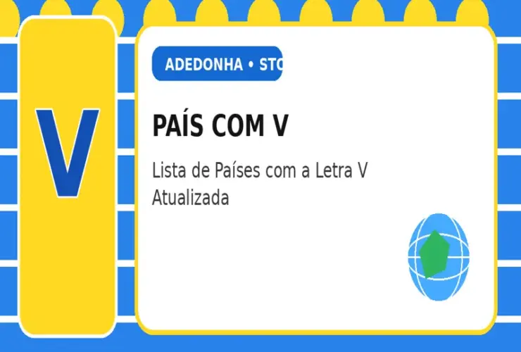 País com V: Lista de Países com a Letra V Atualizada