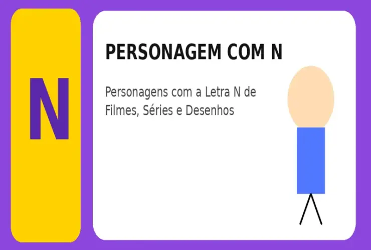 Personagem com N: Personagens com a Letra N de Filmes, Séries e Desenhos