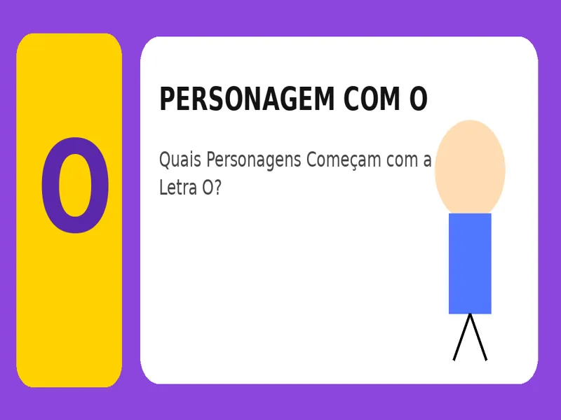 Personagem com O: Quais Personagens Começam com a Letra O?